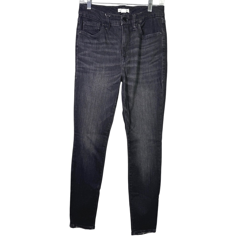 Good American Good Legs Skinny Jeans 28/6 Black Indie Sleaze Grunge Fall 2010s
